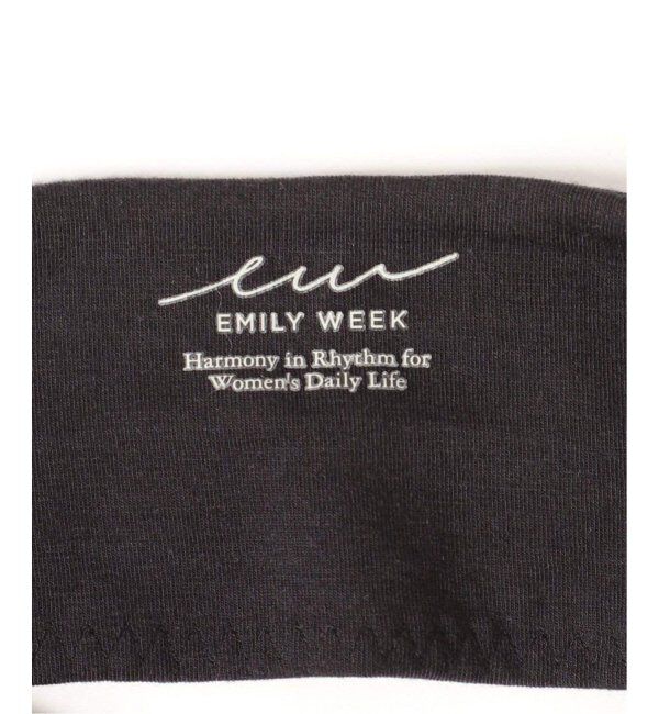 EMILYWEEK「《36サイズ》【ACTIVE】Bamboo ストレッチブラ（ブラック）」|インナー|