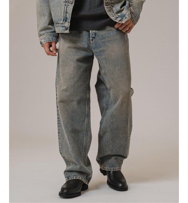 EDIFICE「Lee for BOUCLE 別注 カウボーイバギーパンツ フェード」|デニム|
