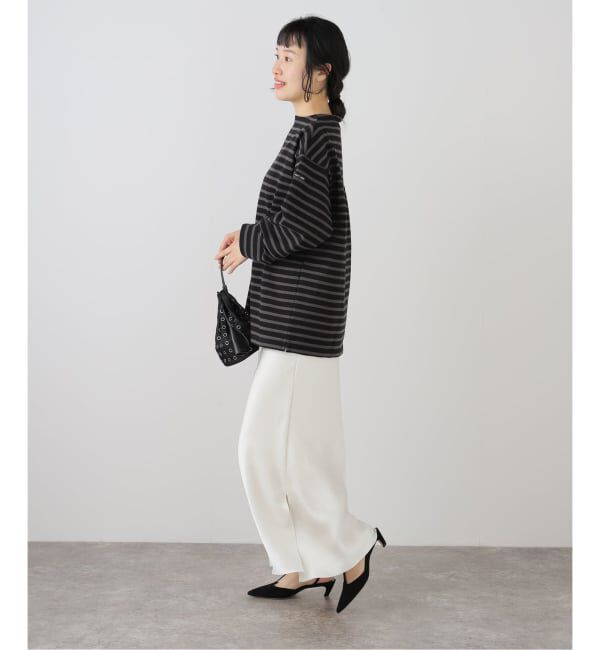 EDIFICE「SAINT JAMES (セントジェームス) 別注 ウエッソン ルーズ ボーダー」|Tシャツ・カットソー|