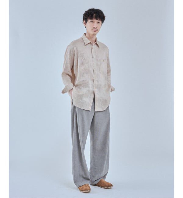 EDIFICE「ETS.MATERIAUX(マテリオ) US ネイビー シャツ」|シャツ・ブラウス|