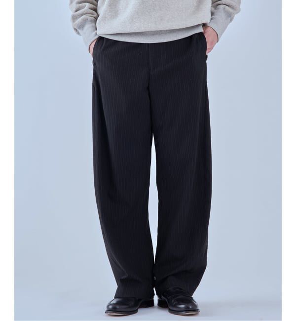 EDIFICE「《予約》クリアスストライプ 3D フィット トラウザー」|スラックス|