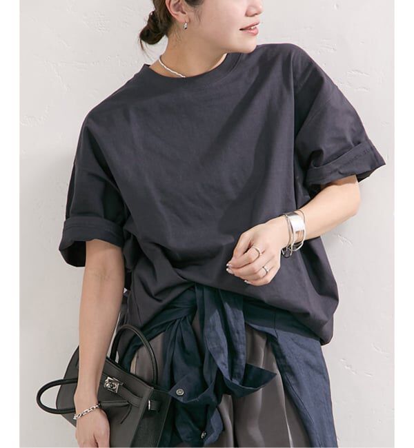 JOURNAL STANDARD「《追加》タックスウェットTシャツ」|Tシャツ・カットソー|ブラック A