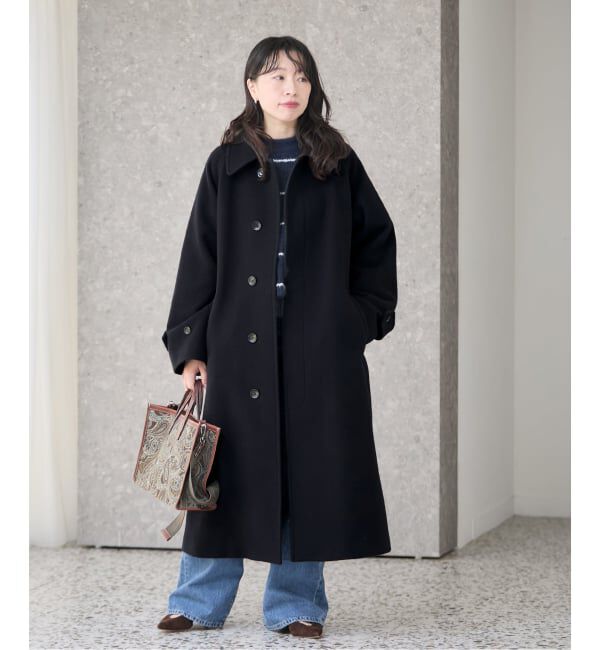 journal standard L'essage「《追加》モッサ/GIOLICAチェックバルカラーコート」|その他|