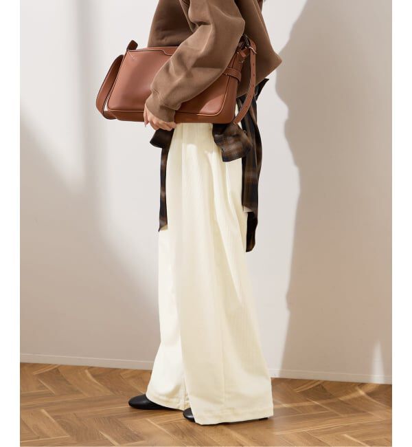 journal standard L'essage「《追加3》ストレッチコーデュロイ 2タックパンツ」|その他|