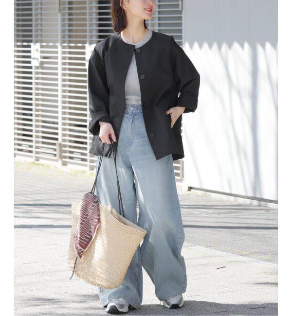 JOURNAL STANDARD relume「《追加》［撥水 / UVカット］【SPENSIERATO】クルーネックコクーンブルゾン」|その他|