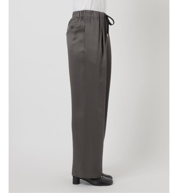 Spick and Span「《WEB限定 / 追加》ワッシャーサテンイージーパンツ」|その他|