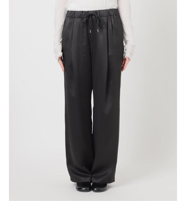 Spick and Span「《WEB限定 / 追加》ワッシャーサテンイージーパンツ」|その他|