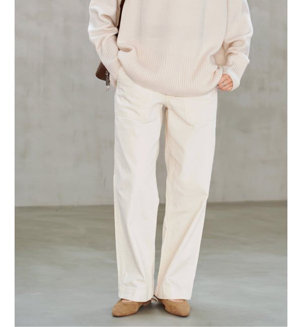 Spick and Span「《追加2》ルーズベイカーパンツ」|カーゴ|