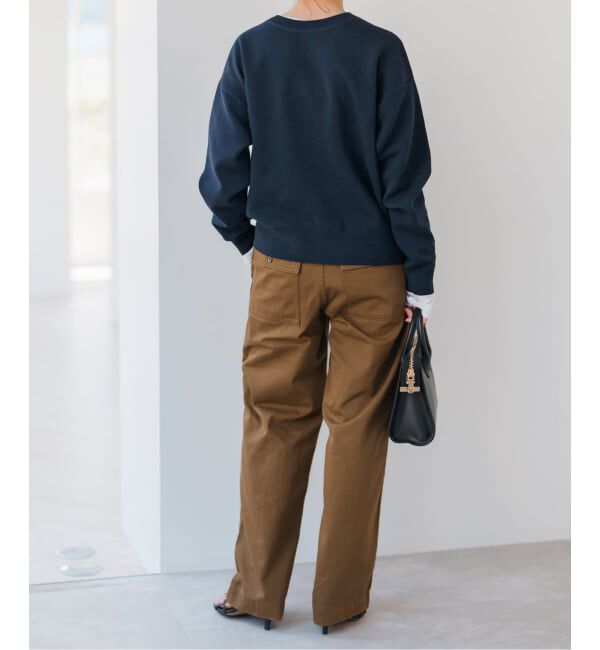 Spick and Span「《追加2》ルーズベイカーパンツ」|カーゴ|