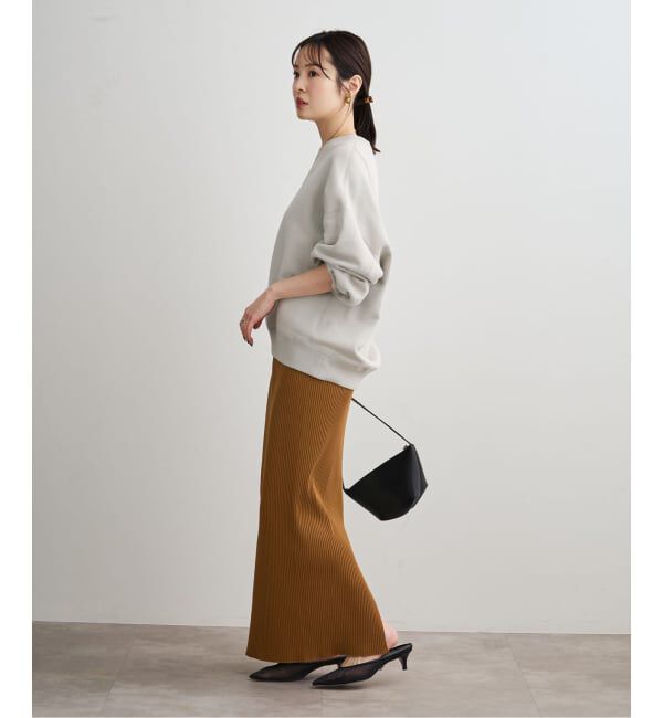 NOBLE「《WEB限定追加》ナッピングオーバーニュアンススウェット」|スウェット・ジャージ|