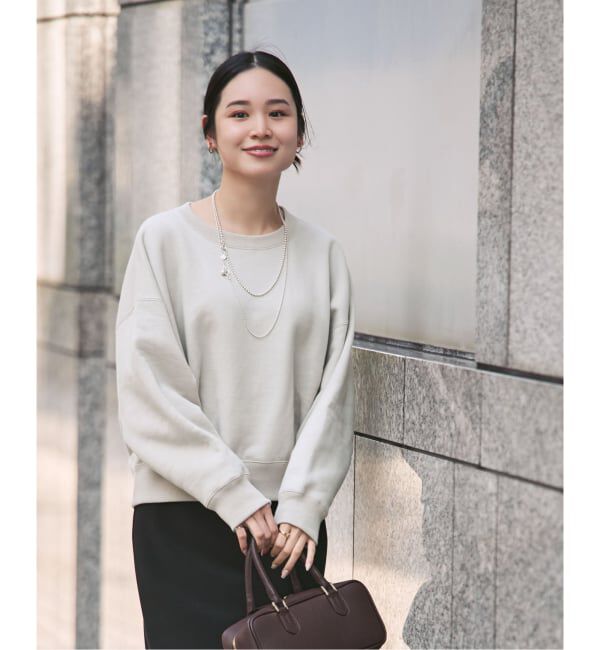 NOBLE「《WEB限定追加》ナッピングオーバーニュアンススウェット」|スウェット・ジャージ|