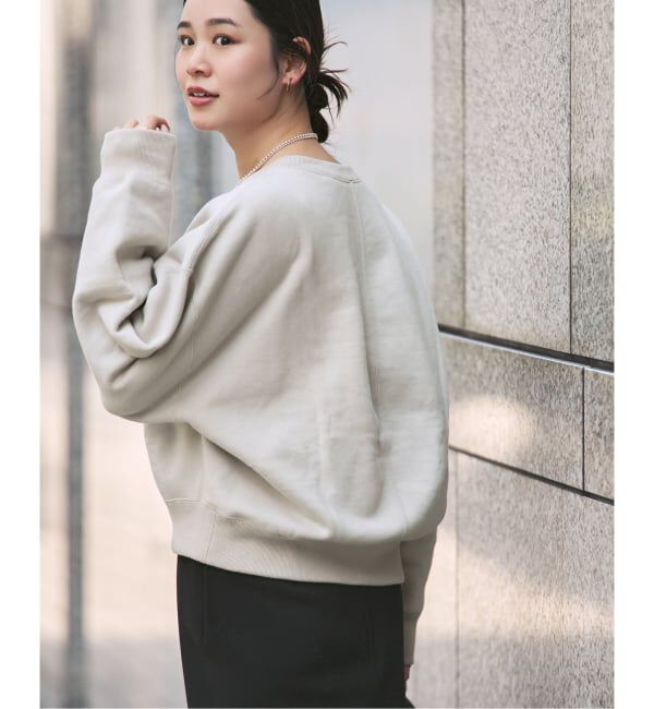 NOBLE「《WEB限定追加》ナッピングオーバーニュアンススウェット」|スウェット・ジャージ|