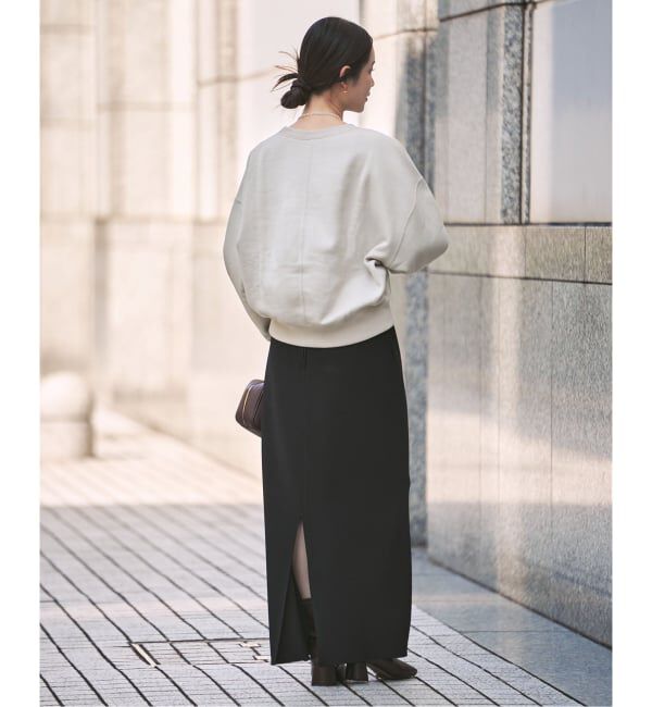 NOBLE「《WEB限定追加》ナッピングオーバーニュアンススウェット」|スウェット・ジャージ|