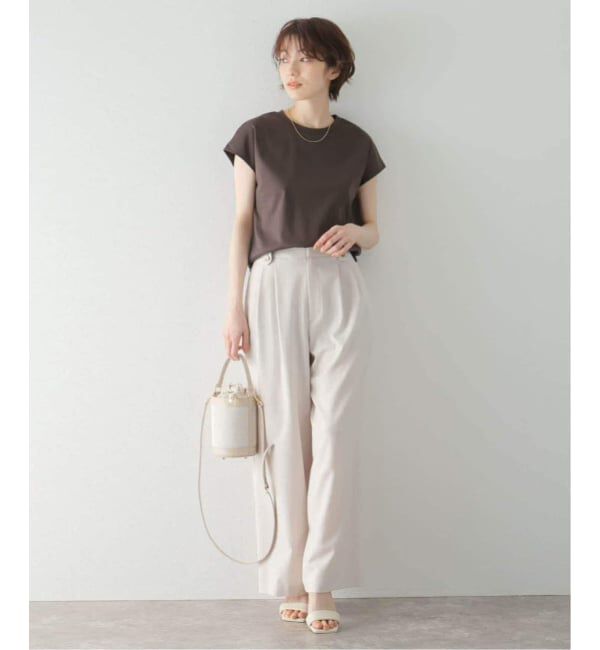  「《追加2》【洗える】スムースハイネックプルオーバー」|Tシャツ・カットソー|