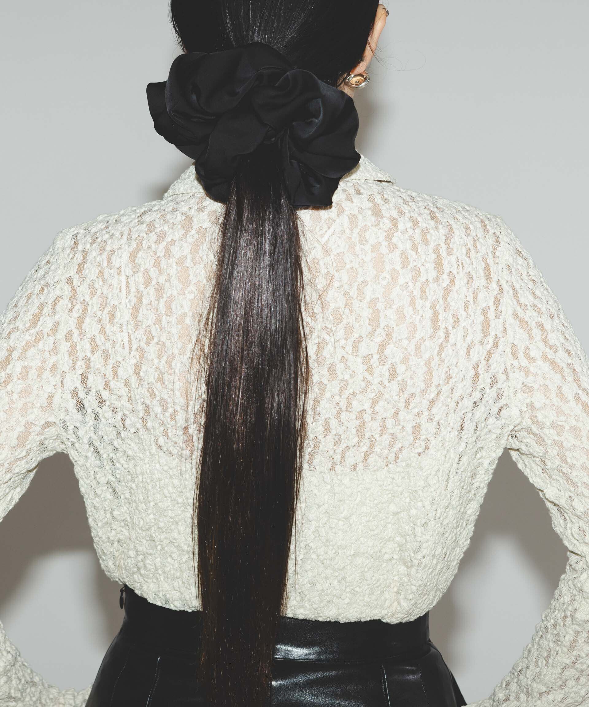 nano･universe「シュリンクレースシャツ」|シャツ・ブラウス|