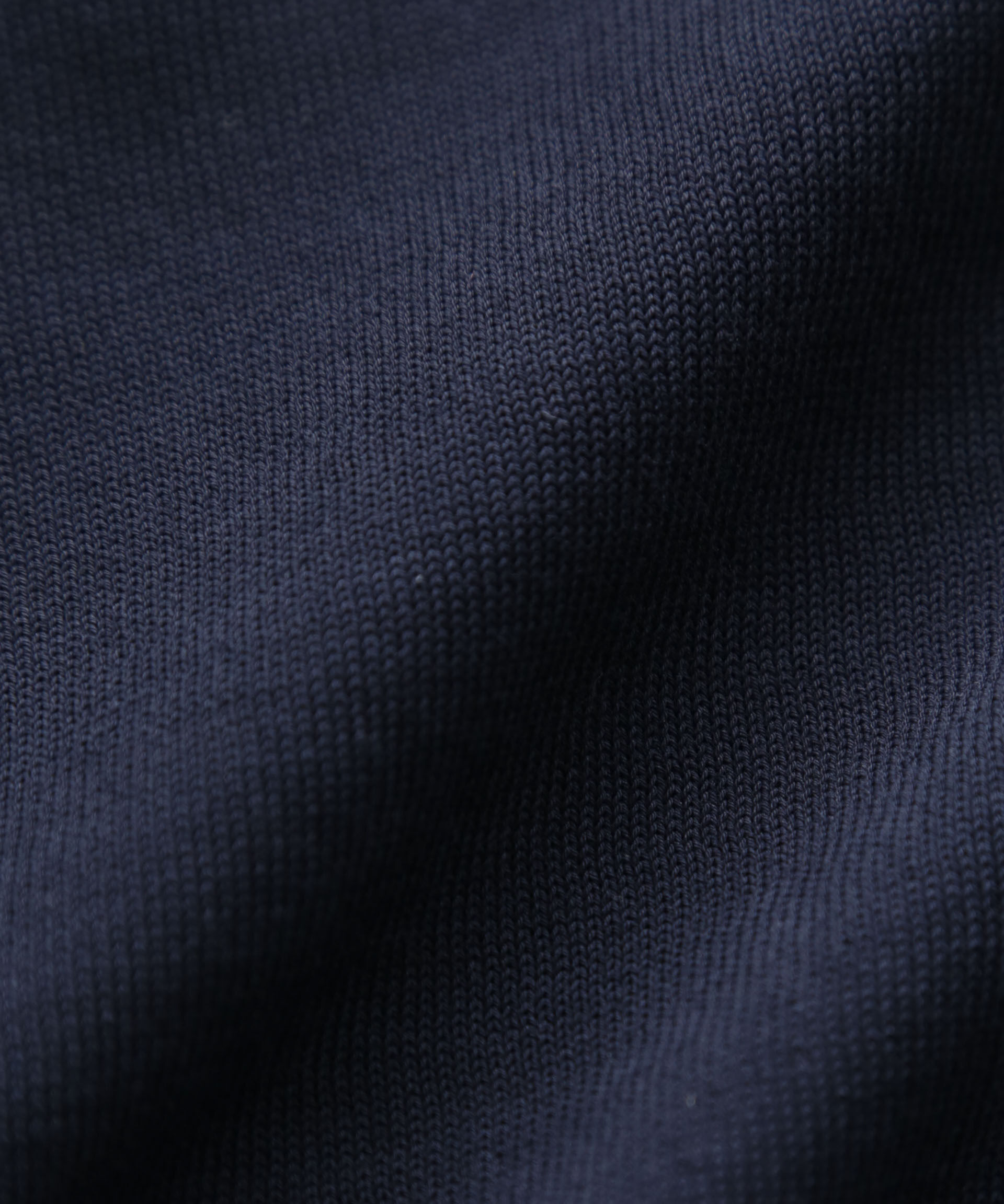 nano･universe「TEKNICO GIZAコットンVネックコンパクトニット」|ニット・セーター|