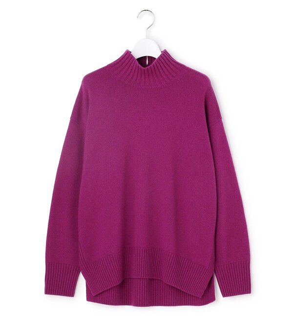 23区「【見上愛さんコラボカラー/Oggi掲載】カシミヤブレンド ハイネック ニット」|ニット・セーター|