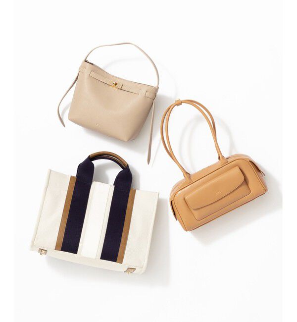 23区「【見上愛さん着用/VERY掲載】フラップポケット ボストンバッグ」|ボストンバッグ|