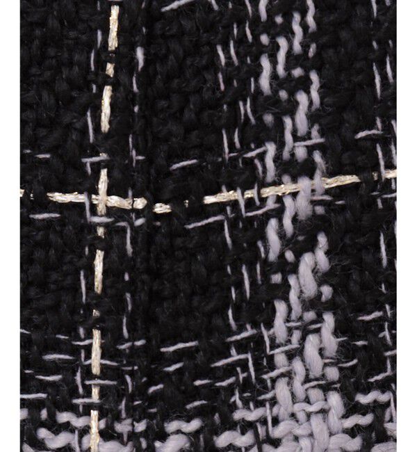 ANY SIS「ファジーチェック ミニスカート」|スカート|