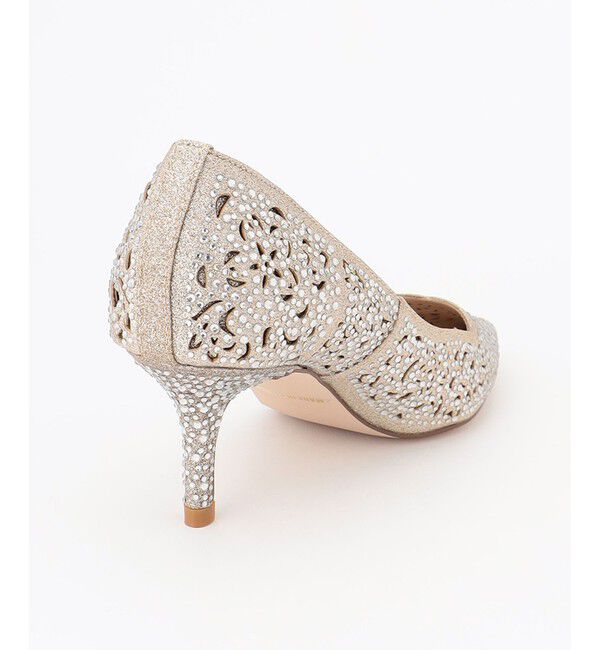 GRACE CONTINENTAL「RSカットワークローヒール」|パンプス|