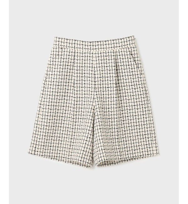  「チェックツイードハーフパンツ」|その他|