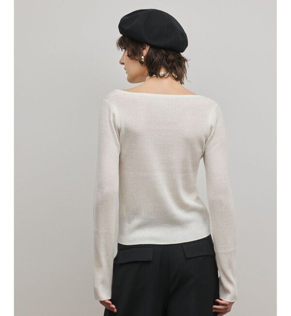 Diagram「バイカラーリブニットトップ」|ニット・セーター|