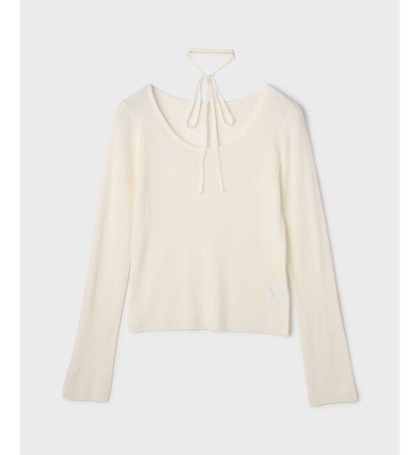 Diagram「バイカラーリブニットトップ」|ニット・セーター|