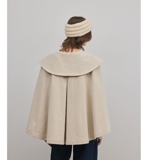 GRACE CONTINENTAL「リネンオックスケープジャケット」|その他|