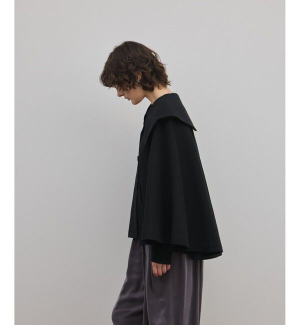 GRACE CONTINENTAL「リネンオックスケープジャケット」|その他|