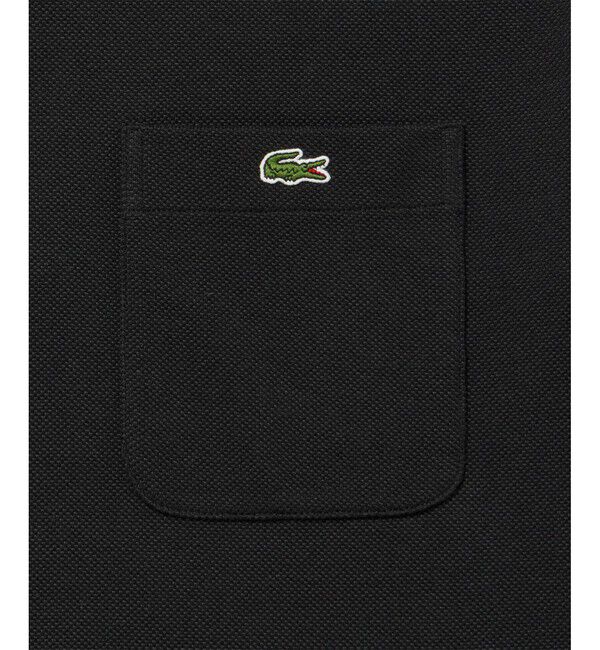 LACOSTE「鹿の子地ポケット半袖Tシャツ」|Tシャツ・カットソー|