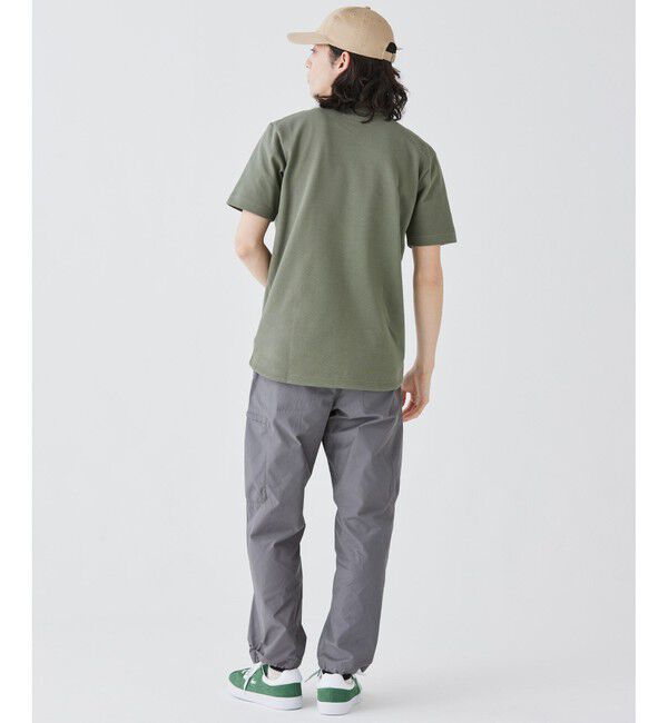 LACOSTE「鹿の子地ポケット半袖Tシャツ」|Tシャツ・カットソー|