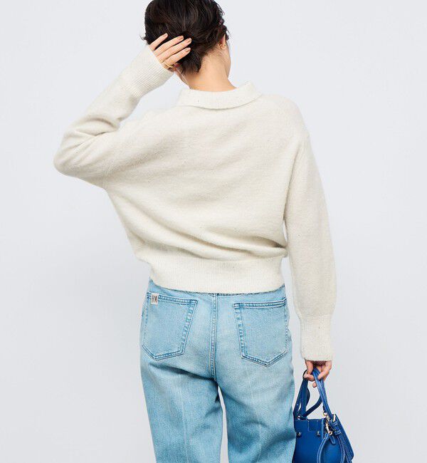 NOLLEY'S sophi「モヘヤポロ衿プルオーバー」|ニット・セーター|