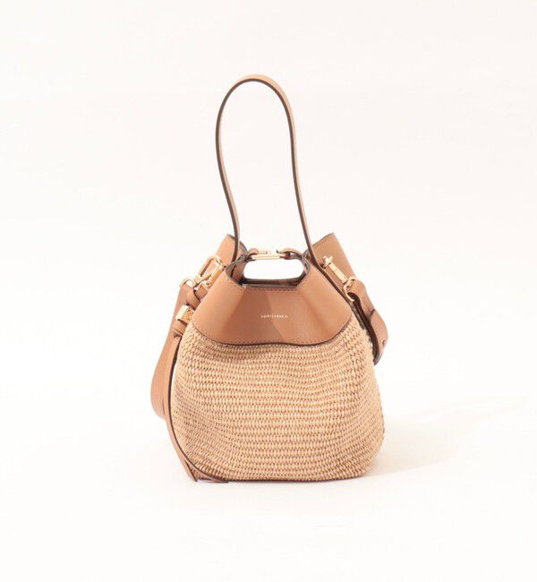 NOLLEY'S「【LORISTELLA/ロリステッラ】キューブワンハンドル雑材コンビバッグ」|ショルダー・メッセンジャー|