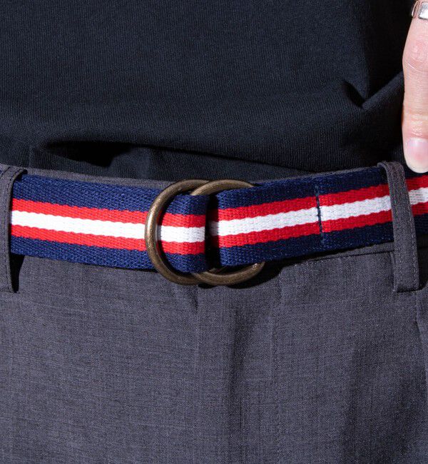 GLOSTER「【GLOSTER/グロスター】IVY Dリングテープベルト リングベルト」|ベルト|