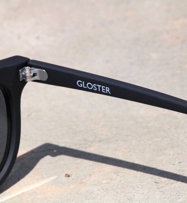 GLOSTER「【GLOSTER/グロスター】マット加工 フラットサングラス カラーレンズ」|サングラス|