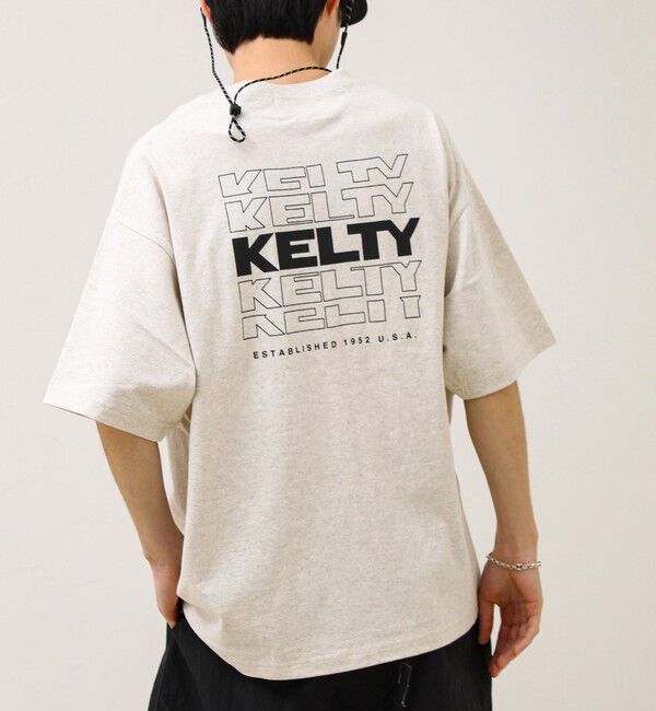 GLOSTER「【KELTY&times;GLOSTER】別注 バックタイポロゴT」|Tシャツ・カットソー|