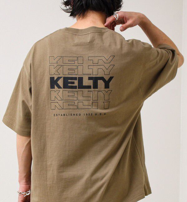 GLOSTER「【KELTY&times;GLOSTER】別注 バックタイポロゴT」|Tシャツ・カットソー|