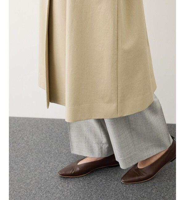 ROPE「ツイルクロスステンカラーコート」|ステンカラーコート|