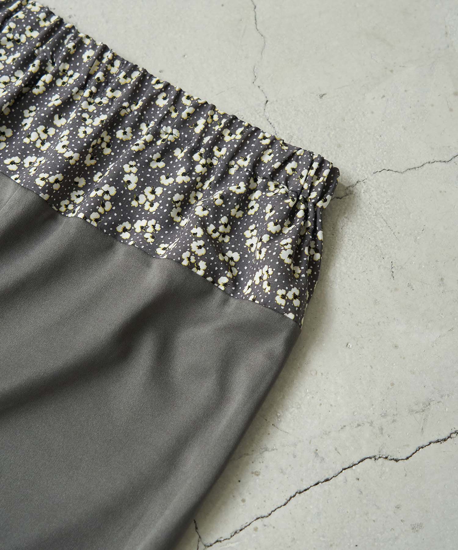 Rope&rsquo;Picnic「【着丈調節の出来る】フラワーマーメイドマキシスカート」|スカート|