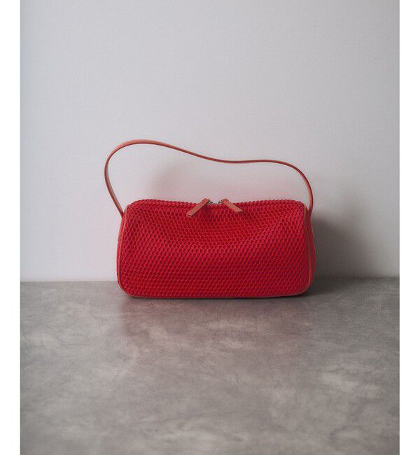 ADAM ET ROPE'「メッシュワンハンドルミニバッグ」|ハンドバッグ|レッド(60)