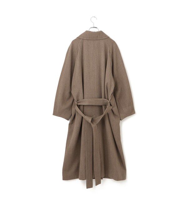 ADAM ET ROPE'「【EMOELLE】ハイカラーオーバーサイズコート」|ステンカラーコート|