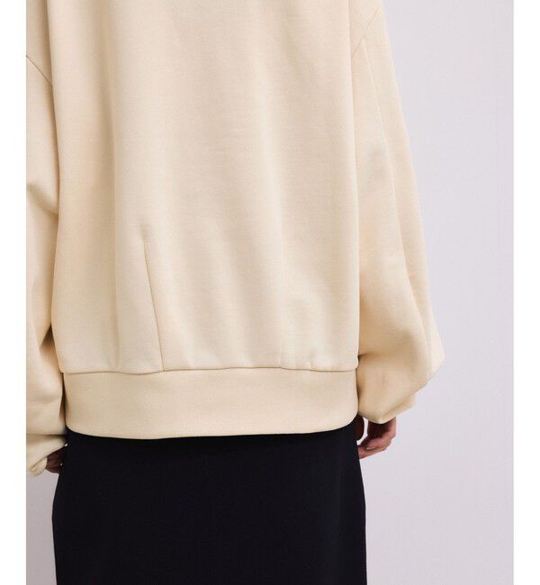 ADAM ET ROPE'「【WEB限定】ポロ襟フォルムプルオーバー」|スウェット・ジャージ|