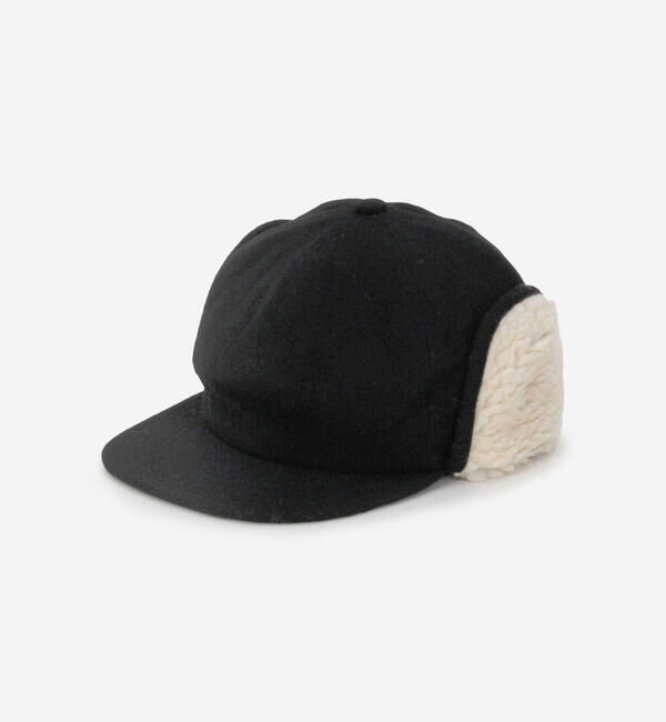 DANTON「DANTON | ボア 6パネルキャップ」|キャップ・キャスケット|BLACK