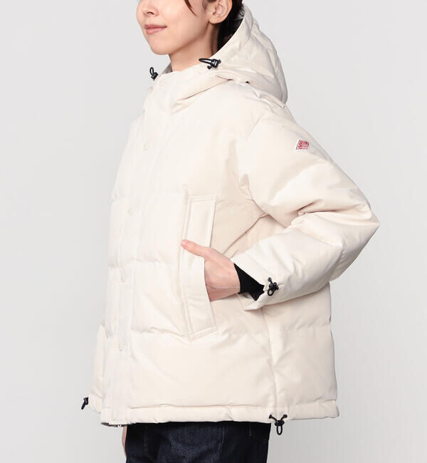 DANTON「DANTON | ポリエステルタッサー ダウンフードジャケット WOMEN」|ダウン|