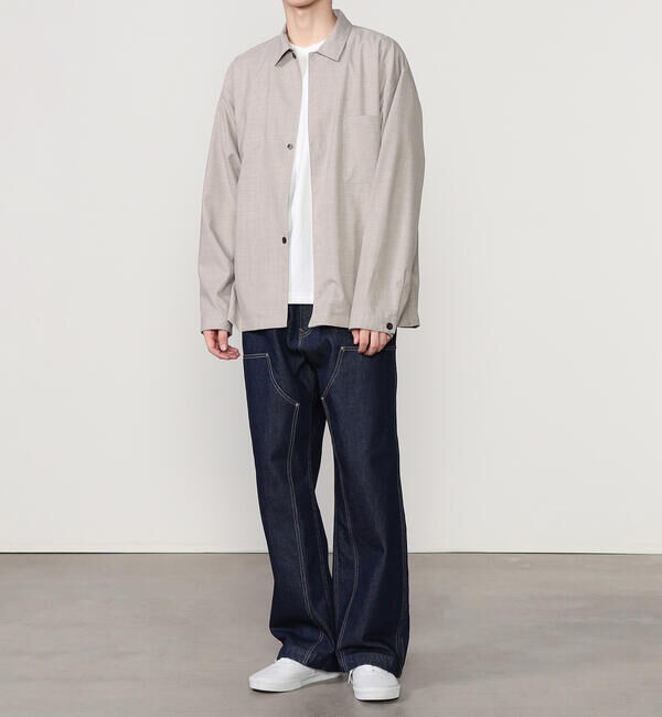 ORCIVAL「ORCIVAL | 3ボタンシャツジャケット MEN」|シャツ・ブラウス|