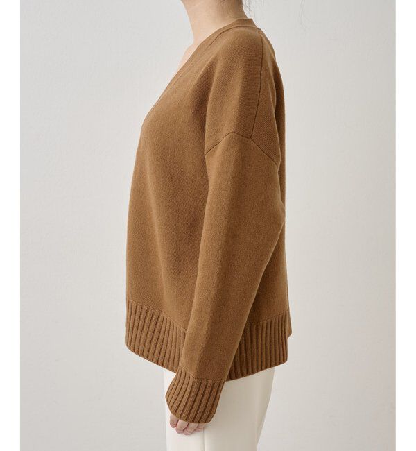 Drawing Numbers「【Drawing Numbers】接結ルーズVネックカーディガン」|ニット・セーター|