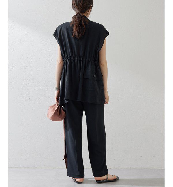  「カットジョーゼットパンツ」|チノ|