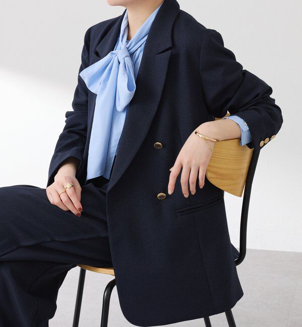  「ウールライクダブルジャケット」|デニムジャケット|