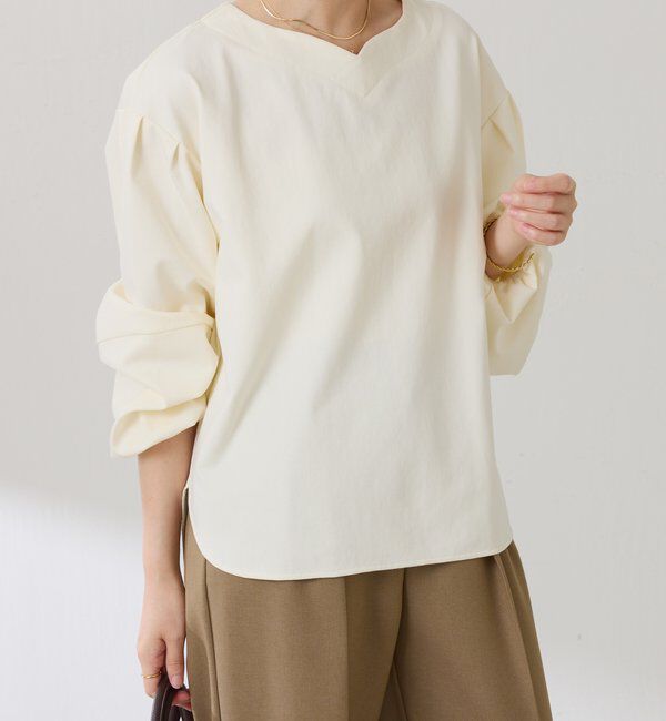  「ランタンスリーブプルオーバー」|Tシャツ・カットソー|