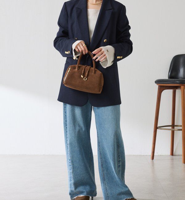  「シアーラメリブスクエアカットソー」|Tシャツ・カットソー|